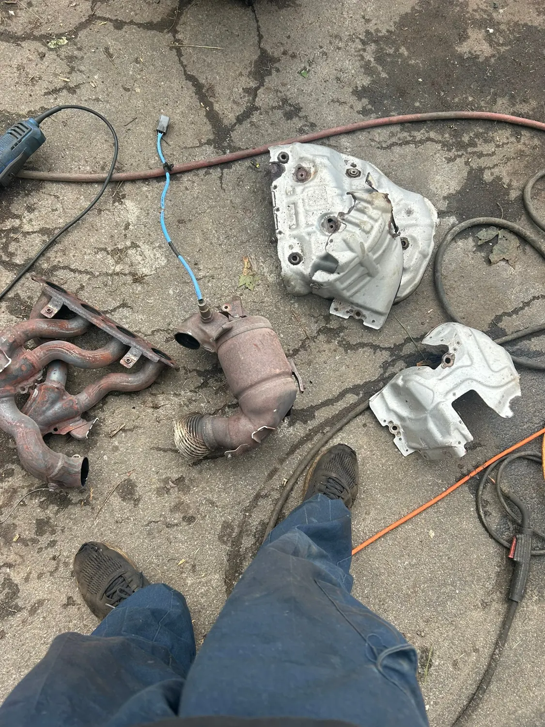 Exhaust repair and welding work in Cornwall Ontario, photo 2