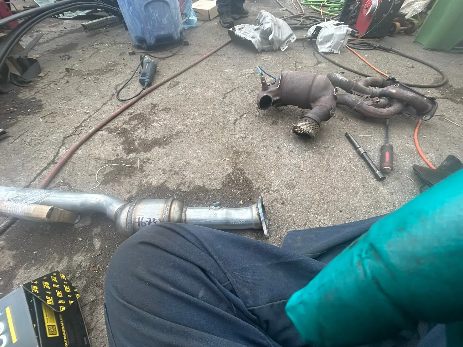 Exhaust repair and welding work in Cornwall Ontario, photo 10