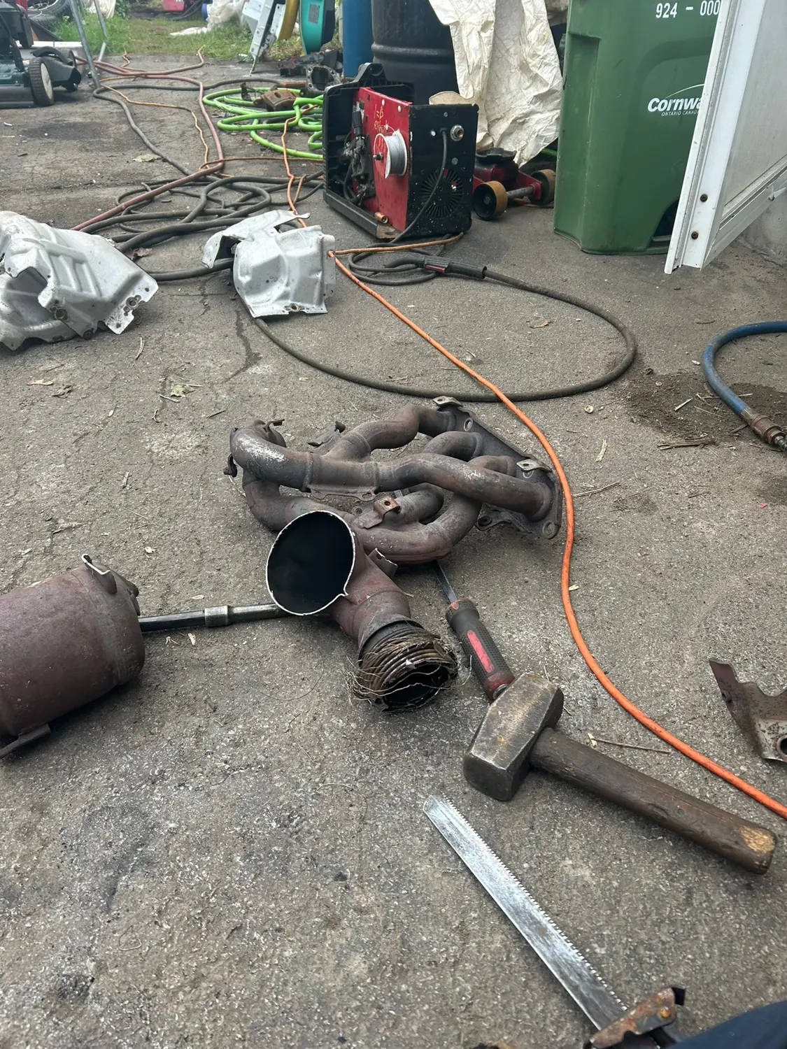 Exhaust repair and welding work in Cornwall Ontario, photo 12